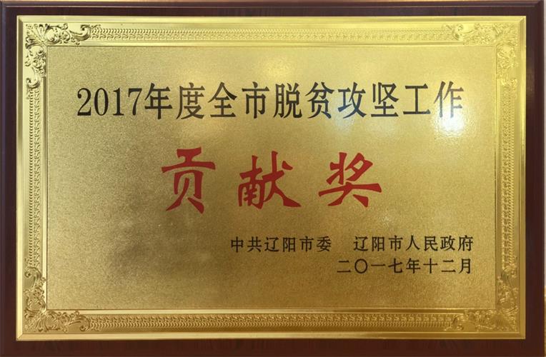 NG娱乐电商荣获2017年度全市脱贫攻坚事情孝顺奖